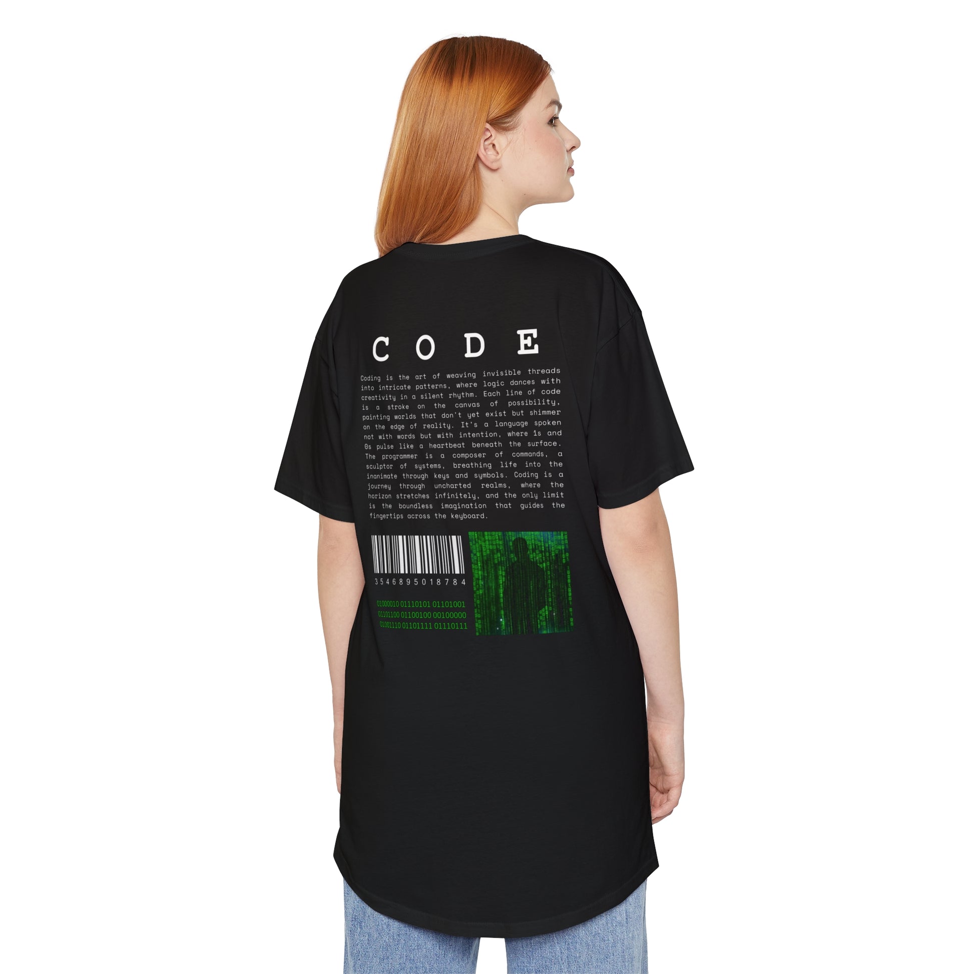 "Coding is profound" Long-Body Tee - ProgrammerMerch