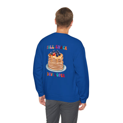 "Full Snack Developer" Sweatshirt - ProgrammerMerch