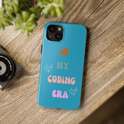 "In My Coding Era" Tough Phone Case – For Programmers & Developers