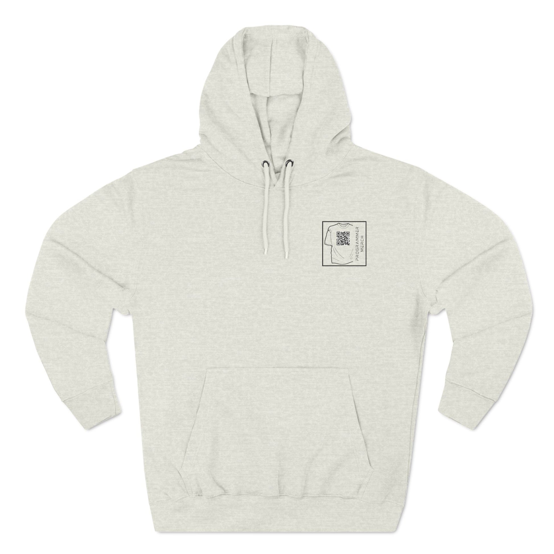 Working Three-Panel Fleece Hoodie - ProgrammerMerch