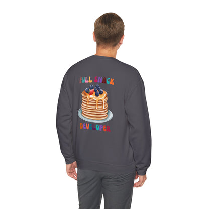 "Full Snack Developer" Sweatshirt - ProgrammerMerch