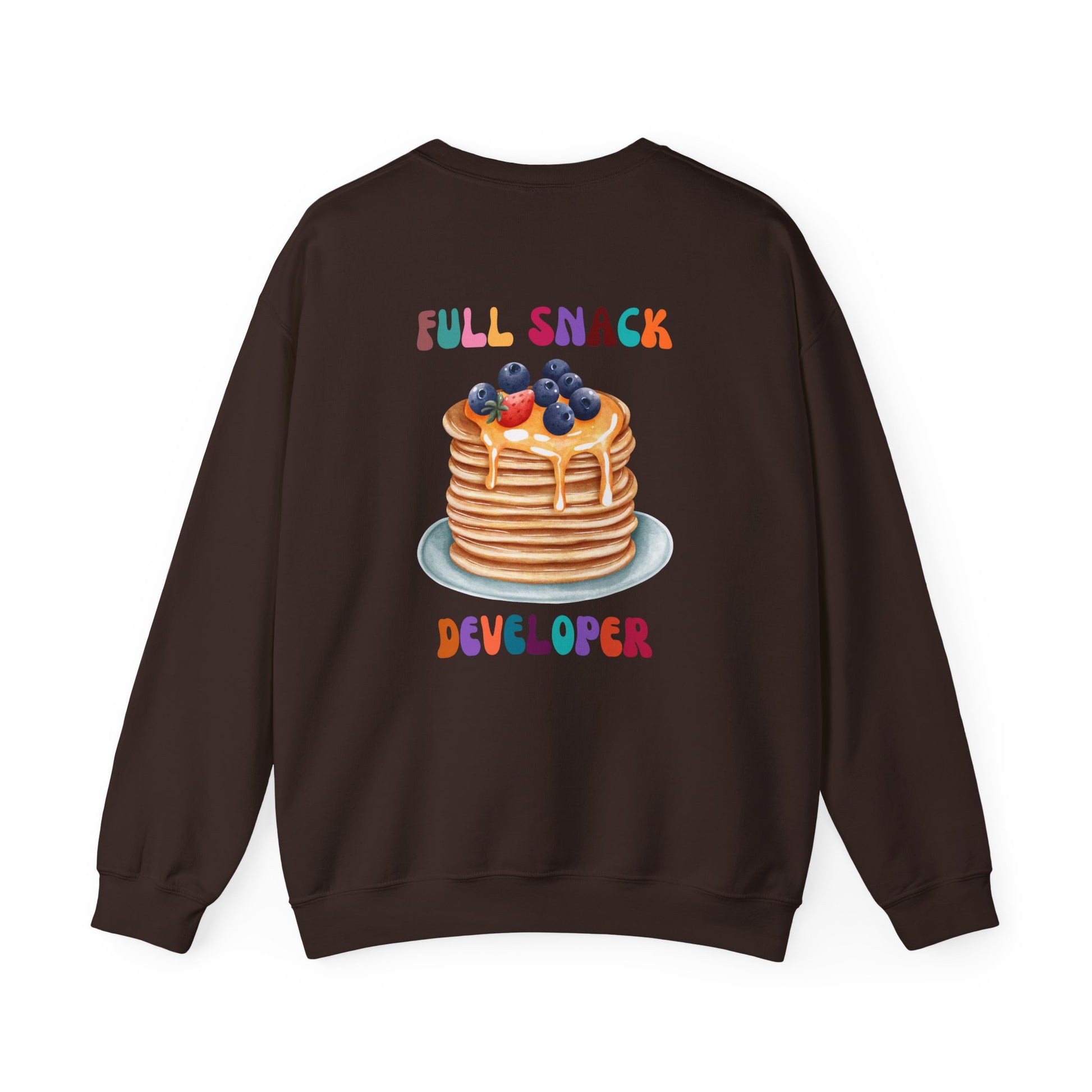 "Full Snack Developer" Sweatshirt - ProgrammerMerch