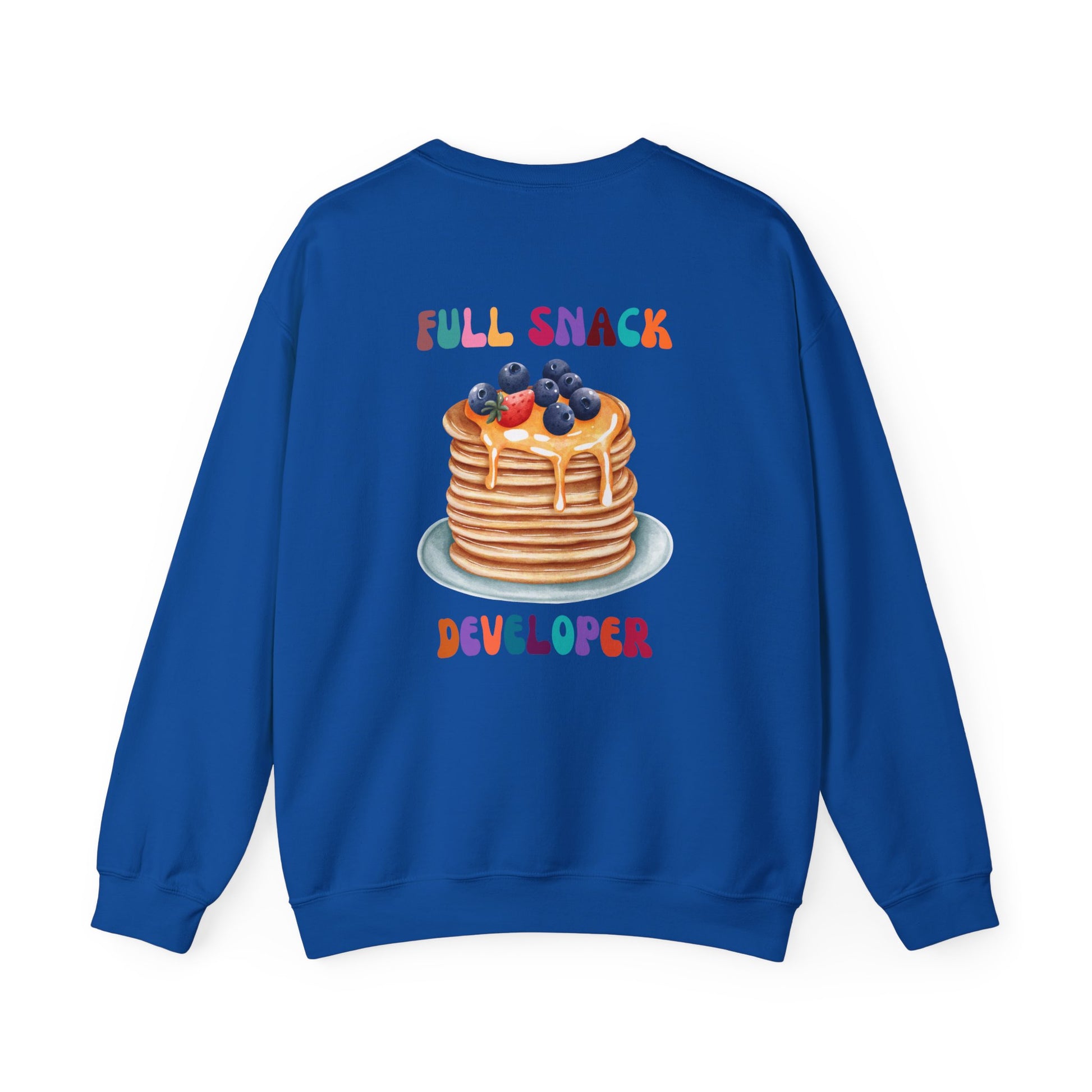 "Full Snack Developer" Sweatshirt - ProgrammerMerch