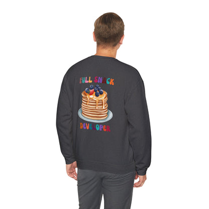 "Full Snack Developer" Sweatshirt - ProgrammerMerch